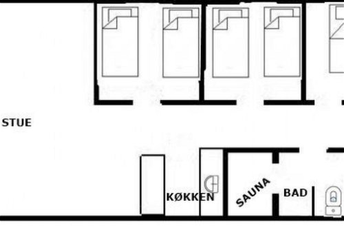 Foto 20 - Casa de 3 quartos em Fanø Bad com terraço e sauna