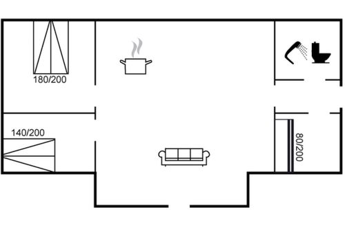 Photo 2 - Maison de 3 chambres à Klitmøller avec terrasse