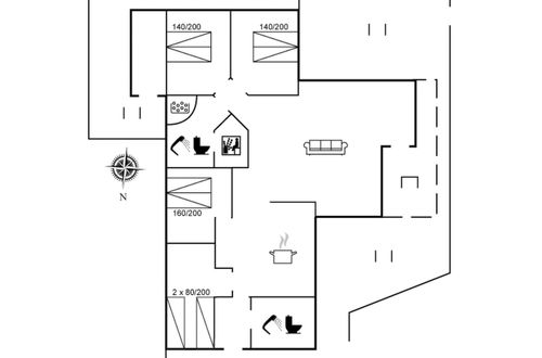 Photo 23 - Maison de 4 chambres à Rømø avec terrasse et sauna