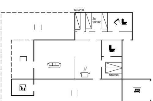 Foto 2 - Casa de 3 quartos em Rømø com terraço