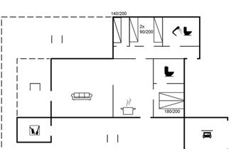 Foto 2 - Casa de 3 quartos em Rømø com terraço