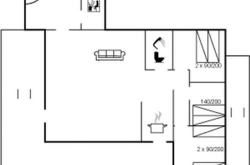 Foto 32 - Casa de 3 habitaciones en Rømø con terraza y sauna