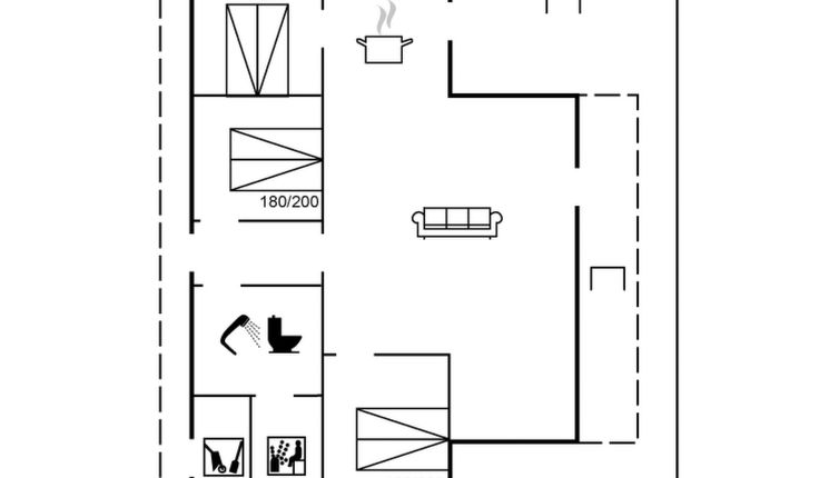 Foto 1 - Casa de 3 quartos em Rømø com terraço e sauna