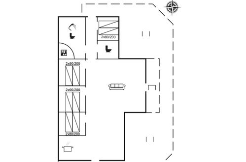 Foto 35 - Casa de 4 quartos em Rømø com terraço e sauna