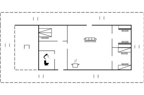 Foto 30 - Haus mit 3 Schlafzimmern in Klitmøller mit terrasse