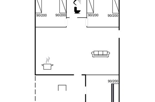 Foto 20 - Casa con 3 camere da letto a Rømø con terrazza