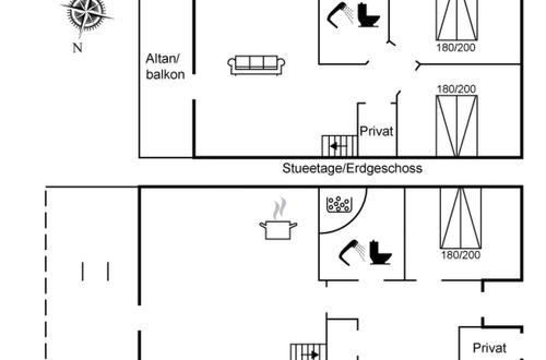 Foto 32 - Casa con 3 camere da letto a Rømø con terrazza