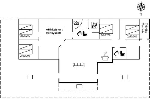 Foto 58 - Casa con 4 camere da letto a Hvide Sande con terrazza e sauna