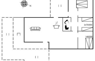 Foto 2 - Casa de 3 quartos em Blåvand com terraço
