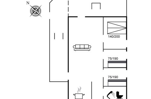 Foto 19 - Casa con 3 camere da letto a Blokhus con terrazza