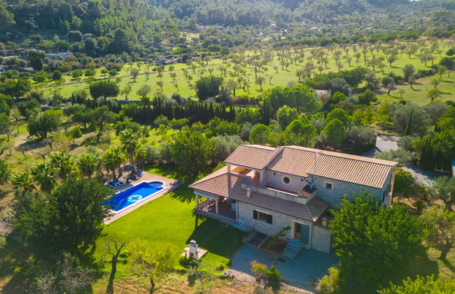 Casa de 4 quartos em Selva com piscina privada e jardim - Foto 40