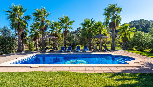 Casa de 4 quartos em Selva com piscina privada e jardim - Foto 3