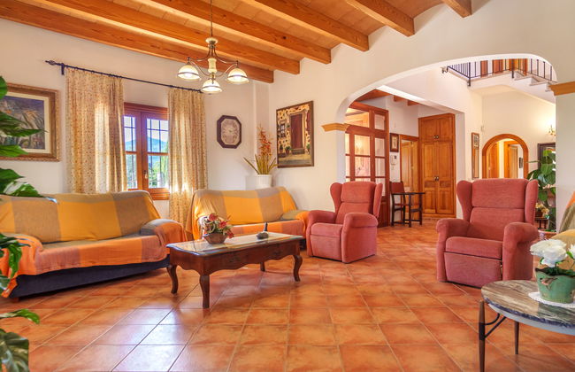 Casa de 4 quartos em Selva com piscina privada e jardim - Foto 7