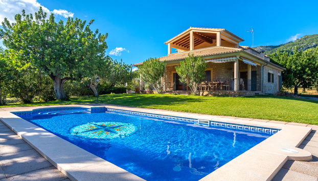 Casa de 4 quartos em Selva com piscina privada e jardim - Foto 2