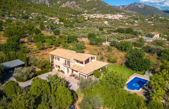 Casa de 4 quartos em Selva com piscina privada e jardim - Foto 39