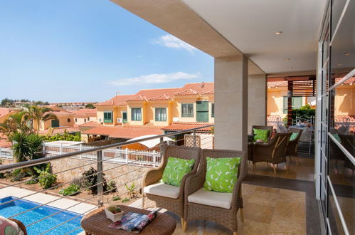 Photo 4 - Maison de 6 chambres à San Bartolomé de Tirajana avec piscine privée et vues à la mer