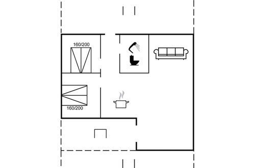 Foto 2 - Casa con 2 camere da letto a Dannemare con terrazza
