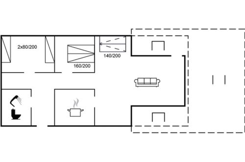 Photo 2 - Maison de 2 chambres à Hasle avec piscine et terrasse