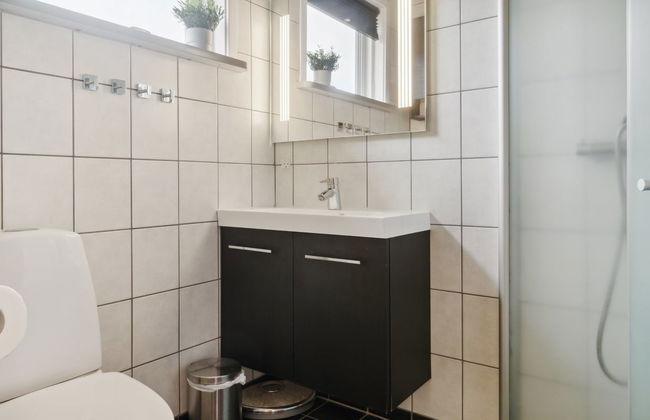 Casa de 2 quartos em Hasle com piscina e terraço - Foto 9