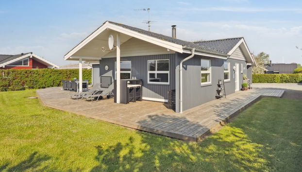 Haus mit 3 Schlafzimmern in Flovt Strand mit terrasse und sauna - Foto 3
