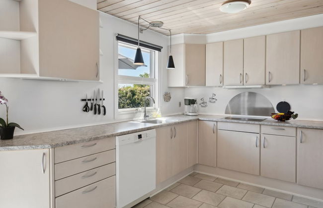 Casa de 3 quartos em Flovt Strand com terraço e sauna - Foto 20
