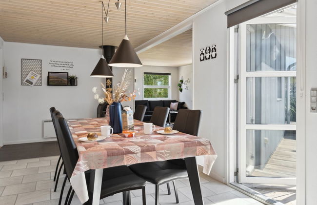 Casa de 3 quartos em Flovt Strand com terraço e sauna - Foto 22