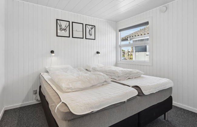 Casa de 3 quartos em Flovt Strand com terraço e sauna - Foto 17