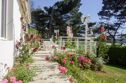 Foto 18 - Casa de 1 quarto em Saint-Michel-en-Grève com jardim e terraço