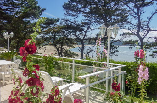 Photo 19 - Maison de 1 chambre à Saint-Michel-en-Grève avec jardin et vues à la mer