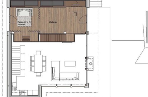 Foto 34 - Apartamento de 4 habitaciones en Saas-Fee con jardín y sauna