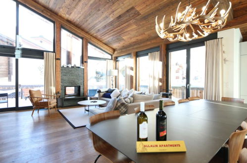 Foto 5 - Apartamento de 4 habitaciones en Saas-Fee con jardín y sauna