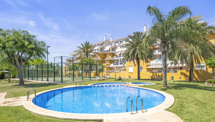 Foto 1 - Apartamento de 3 habitaciones en Dénia con piscina y jardín