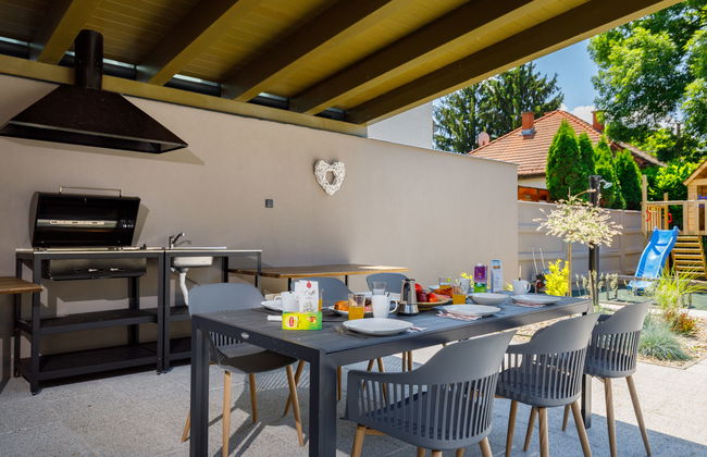Apartamento de 2 quartos em Balatonszárszó com jardim e terraço - Foto 25
