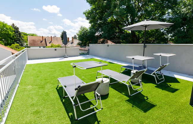 Apartamento de 2 quartos em Balatonszárszó com jardim e terraço - Foto 3