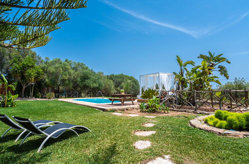 Foto 37 - Casa con 3 camere da letto a Ses Salines con piscina privata e giardino