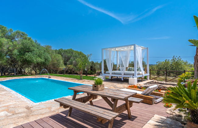 Casa de 4 quartos em Ses Salines com piscina privada e jardim - Foto 32