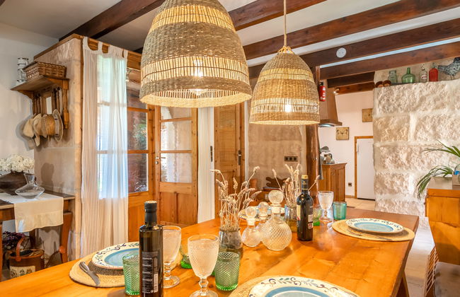 Casa de 4 quartos em Ses Salines com piscina privada e jardim - Foto 7