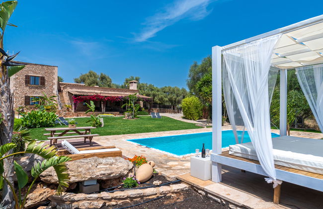 Casa de 4 quartos em Ses Salines com piscina privada e jardim - Foto 35