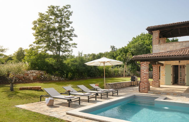 Casa de 5 quartos em Sveti Lovreč com piscina privada e jardim - Foto 20