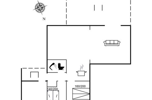 Photo 2 - Maison de 2 chambres à Fjerritslev avec terrasse