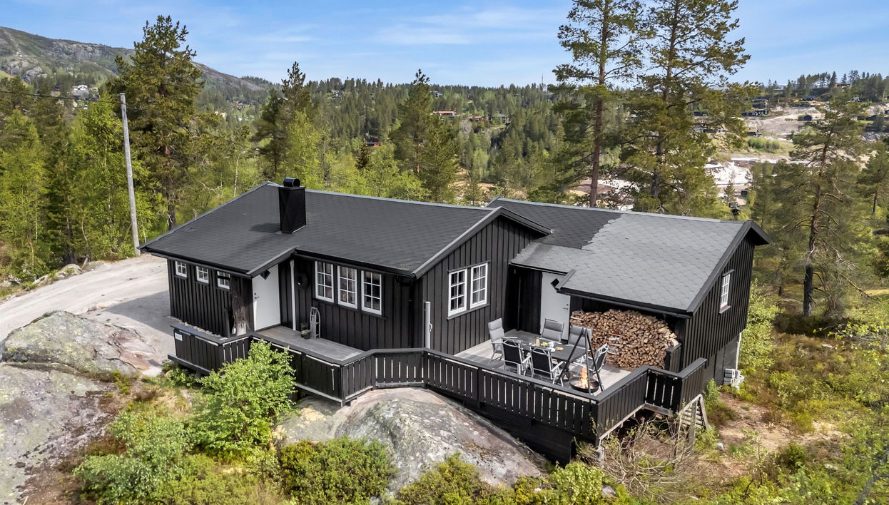 Haus mit 4 Schlafzimmern in Åseral mit garten und terrasse - Foto 1