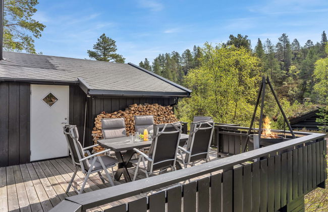 Haus mit 4 Schlafzimmern in Åseral mit garten und terrasse - Foto 5