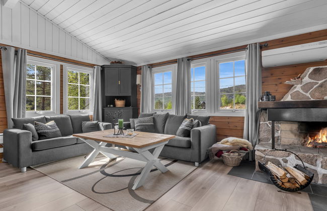 Haus mit 4 Schlafzimmern in Åseral mit garten und terrasse - Foto 3