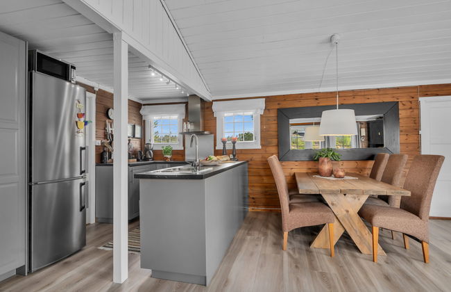 Haus mit 4 Schlafzimmern in Åseral mit garten und terrasse - Foto 12