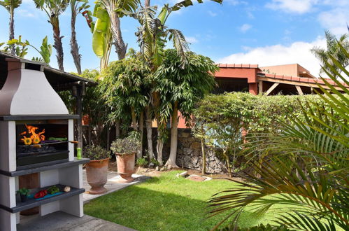 Foto 4 - Casa de 3 quartos em San Bartolomé de Tirajana com piscina privada e vistas do mar