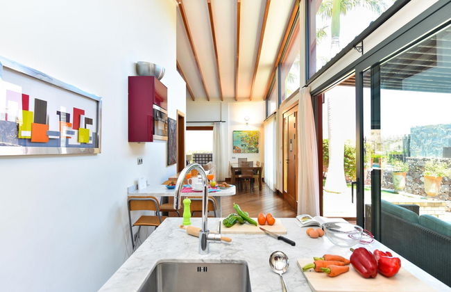 Casa de 4 quartos em San Bartolomé de Tirajana com piscina privada e jardim - Foto 12