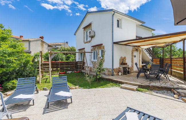 Casa de 3 quartos em Marčana com piscina privada e jardim - Foto 17