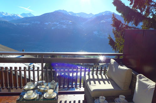 Photo 22 - Appartement de 3 chambres à Crans-Montana avec vues sur la montagne