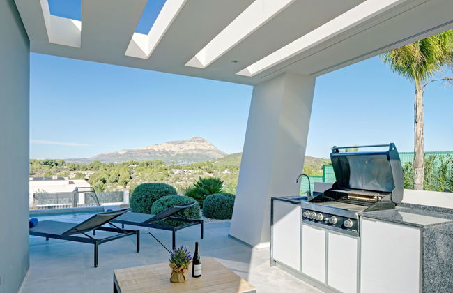 Casa de 4 quartos em Jávea com piscina privada e jardim - Foto 32