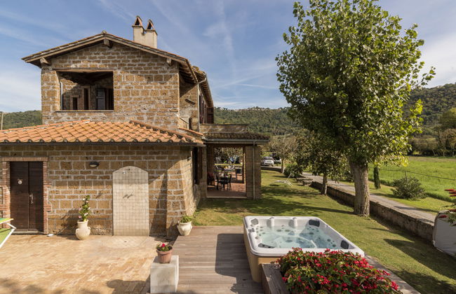 Apartamento de 4 quartos em Montefiascone com piscina e jardim - Foto 47